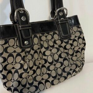 Coach Black soho bag